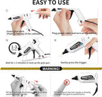 60/120W Full Size Hot Glue Gun Kit, Dual Power Glue Gun - Image 5