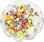 100Pcs Sports Ball Beads for Jewelry Making, Sports Polymer Clay Bead, Baseball - Image 2