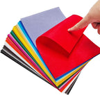 Jtnohx Stiff Felt Sheets, Craft Felt Square - Image 2