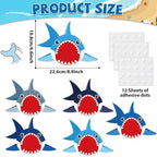 gisgfim 80Pcs Summer Cutouts Shark Decorations Under The Sea Bulletin Board - Image 2