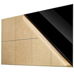 Juexica 1 Pcs 24'' x 36'' Black Acrylic Sheet 1/4'' Thick Cast Acrylic Sheet by Juexica