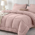 Sasttie King Size Comforter Set, 7 Pieces Bed in a Bag King, Complete Bedding by SASTTIE