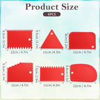 27Pcs Palette Knife with 6 Pcs Plastic Scrapers, 401 Stainless Steel Spatula - Image 4
