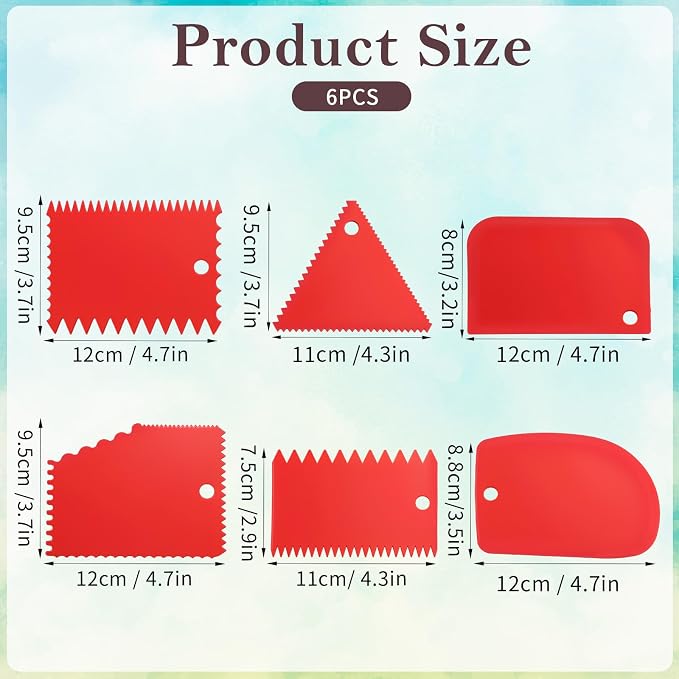 27Pcs Palette Knife with 6 Pcs Plastic Scrapers, 401 Stainless Steel Spatula - Image 4