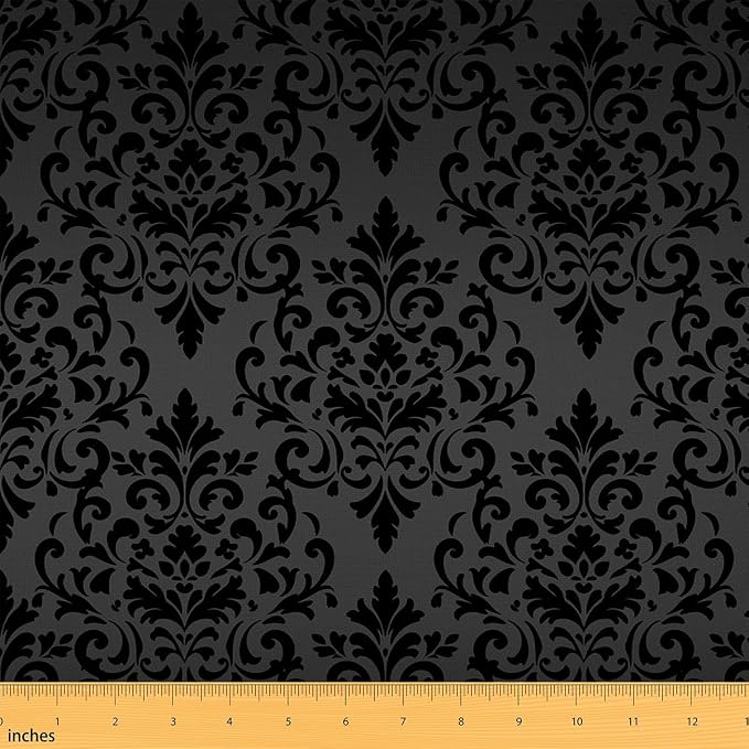 Feelyou Boho Damask Upholstery Fabric by Feelyou