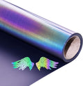 Reflective Heat Transfer Vinyl Reflective Rainbow HTV Vinyl Rolls Pack 12Inch x by KEGUMINGX