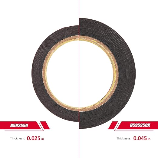 3M Double Sided Mounting Tape Heavy Duty 2" x 15.4 Ft 2 Pack Black 5925 | - Image 3