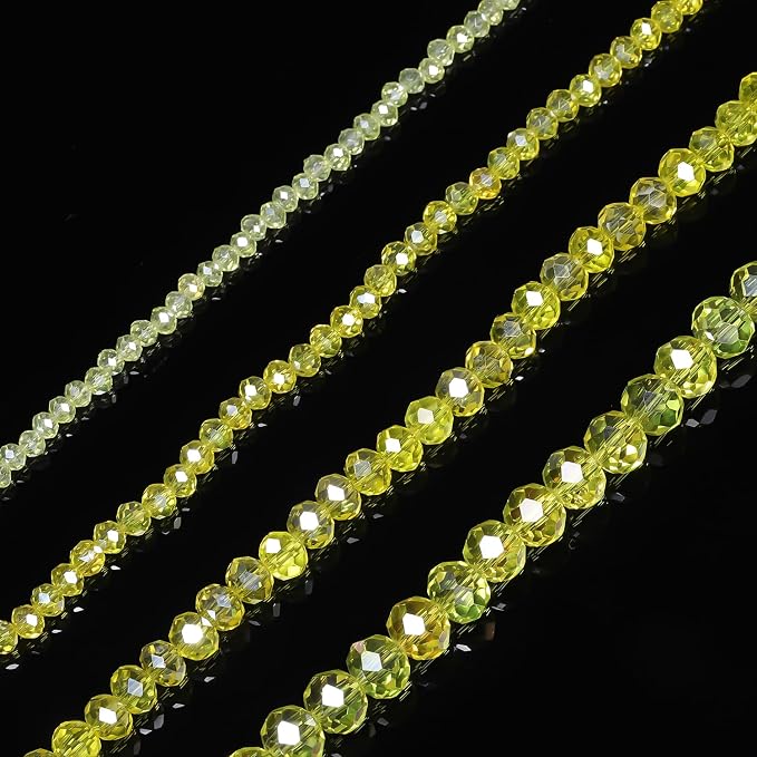 1000pcs 4mm Crystal Glass Beads - Image 2