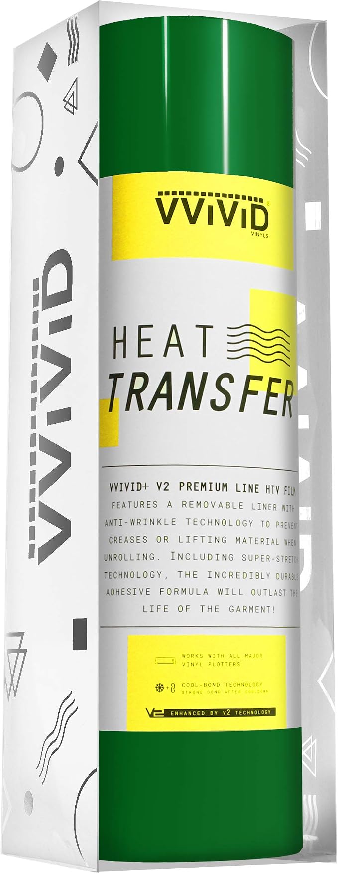 VViViD V2 Powerplay Premium Line HTV Heat Transfer Vinyl Film by VVIVIDVINYL