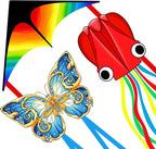Xida Octopus Kite for Kids Ages 4-8, Professional Kites for Beginners and Adults by XIDAKITE
