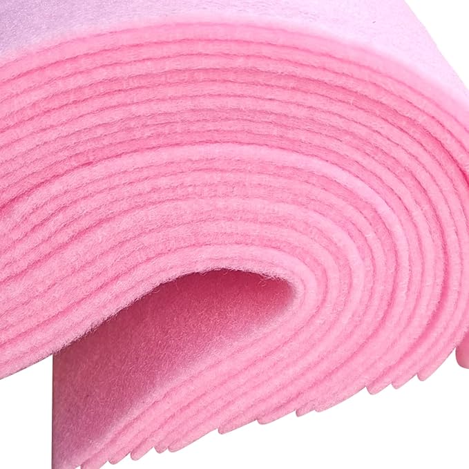 Jtnohx Color Felt, Soft Felt Sheets, 1.4mm Thick 8"x12" Handicraft Felt Fabrics - Image 2