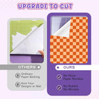 Tintnut Rainbow Checkerboard Permanent Vinyl, waterproof, easy peel & stick - Image 4