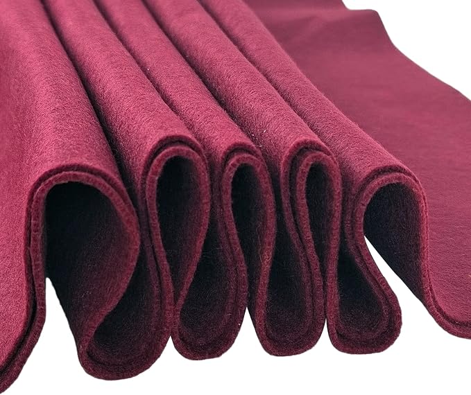 Jtnohx Color Felt, 1 Square Yard Felt Fabric, 1.4mm Thickness Flexible Craft by Jtnohx