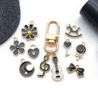 WOCRAFT 40pcs 20 pairs Assorted Enamel Bracelet Charms - Image 4