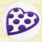 DUEUIOE Deep Purple Puff Vinyl Heat Transfer 12Inch x 6Ft, Puff Htv - Image 2