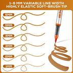 Metallic Acrylic Paint Markers, Fabric Paint, DIY Crafts - Image 2