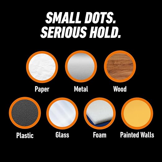 Gorilla Permanent Adhesive Dots, Double-Sided, 0.5" Diameter, 150 Pieces - Image 3