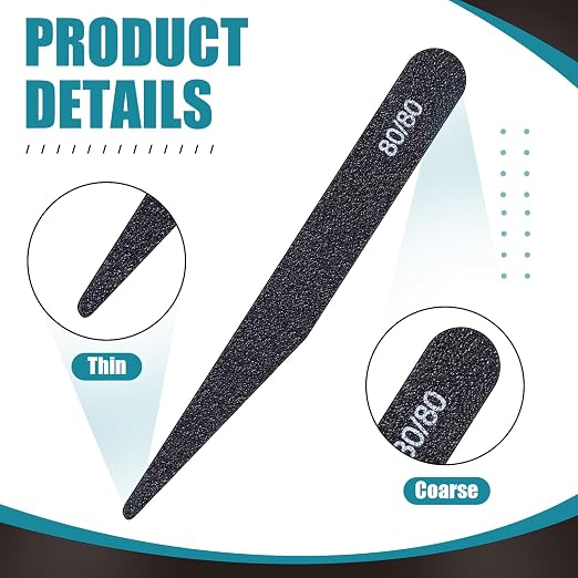 Honoson 20 Pcs Sanding Sticks for Plastic Models Polishing Sticks Assorted - Image 3