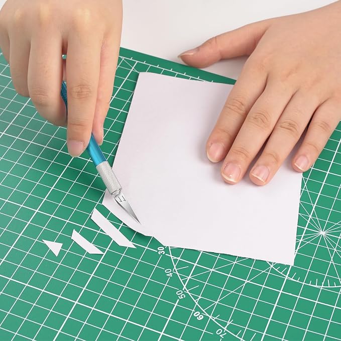 DIYSELF Cutting Mat 8in×6in, Self Healing Cutting Mat, A5 Rotary Cutting Mats - Image 2