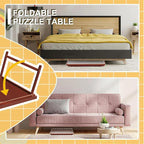 Puzzle Board 1500 Pieces, 34.3”x 26.5” Jigsaw Puzzle Table - Image 3