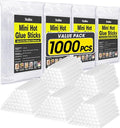 1000 Pack Mini Hot Glue Sticks by YesBes