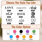 Phexilo Personalized Name Canvas Yarn Bag, Knitting Bag - Image 3