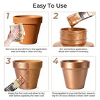 Nicpro Metallic Bronze Acrylic Paint, 8.45oz/250ml Bronze Craft Paint | Large - Image 6