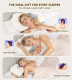 Osteo Cervical Pillow for Neck Pain Relief, Hollow Design Odorless Memory Foam - Image 6