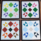 Barn Quilt Stencils for Crafts Reusable 12” Quilt Block Stencil Drawing - Image 5