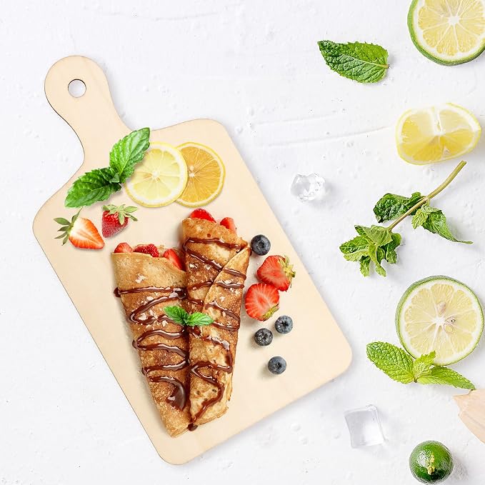 Vmiapxo 16 Pcs Unfinished Wooden Cutting Boards - Image 7