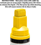 Glass Pen Window Marker: Liquid Chalk Pens - Image 2