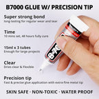 7500Pcs Transparent Clear Rhinestones Flatback - Image 5