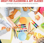 Simetufy 64 Pack Canvas Boards for Painting 8 x 10 inch, Bulk Blank Canvas for - Image 9