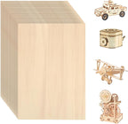 36 Pack Basswood Sheets for Crafts 12"x18"x1/8", 3mm Thick Plywood Sheets Board by PONGJAWOODITEMSFORCRAFTS