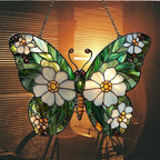 Daisy Fresh Butterfly Acrylic Suncatcher Stained Glass Effect Window Car - Image 7