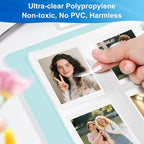 2x3 Photo Album, Clip-In PU Leather Cover A5 Photocard Binder, 200 Pockets - Image 5