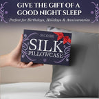 DECOLURE 100% Pure Mulberry Silk Pillow Case King Size – Highest Grade 30 Momme - Image 7
