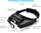Dilzekui Headband Magnifying Glass - Image 4
