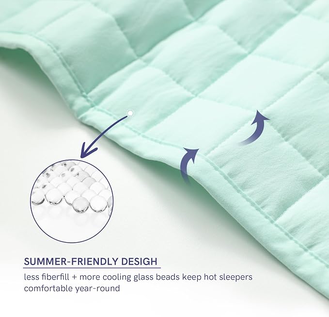 YnM 15lbs Weighted Blanket for Adults, Heavy Bed Throw Blanket - Image 4