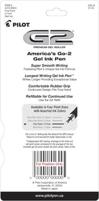 PILOT G2 Premium Gel Roller Pens, Fine Point 0.7 mm, Journaling & Office Writing - Image 2