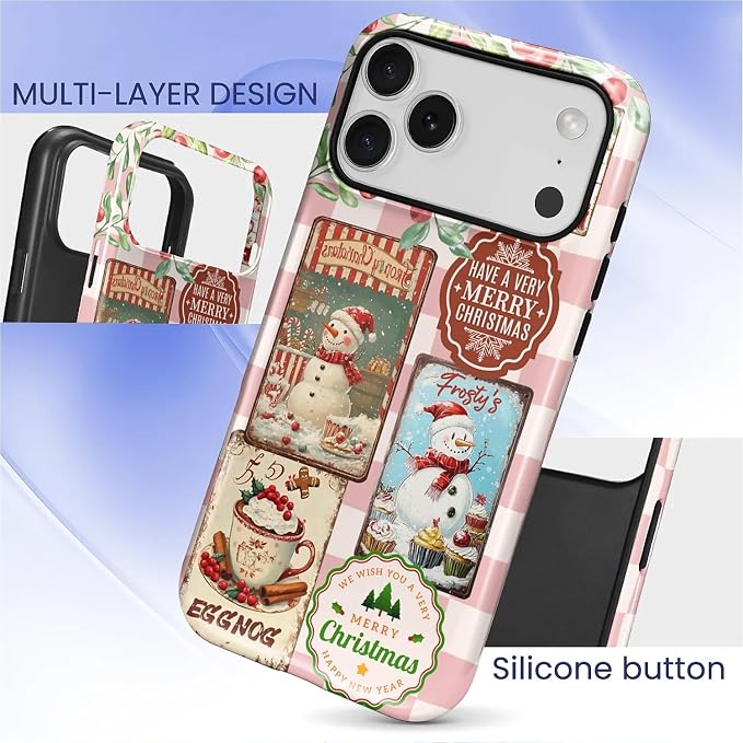 Case for iPhone 17 Pro Max, Scratch Resistant Hybrid Double Layer Hard - Image 4