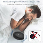 DreamSky Vibrating Alarm Clock for Heavy Sleepers - Image 2