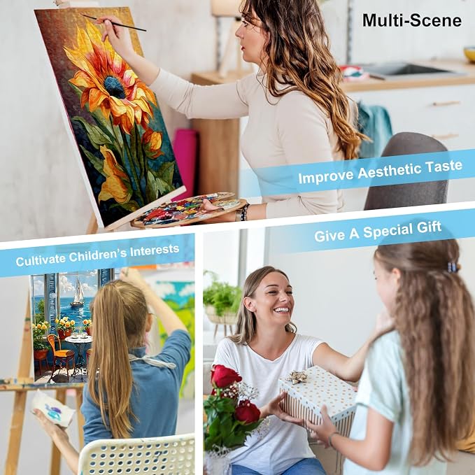 Offito Paint by Numbers Kit for Adults - Image 7
