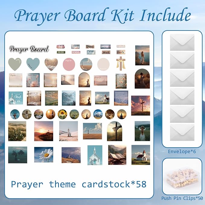 Prayer Board Kit Prayer Board Supplies Not Including Board | Prayer Board - Image 2