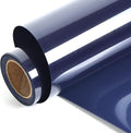 FUNKAKA Navy Blue HTV Heat Transfer Vinyl Rolls, Adhesive Navy Blue HTV Vinyl by FUNKAKA
