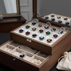 16 Pcs Gemstone Display Box, Twist-Lid Transparent Gem Display, Gem Holder - Image 4