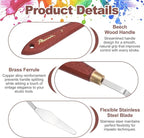 MECCANIXITY Pack of 2 Palette Knife No.9, 8.4" Long - Image 3