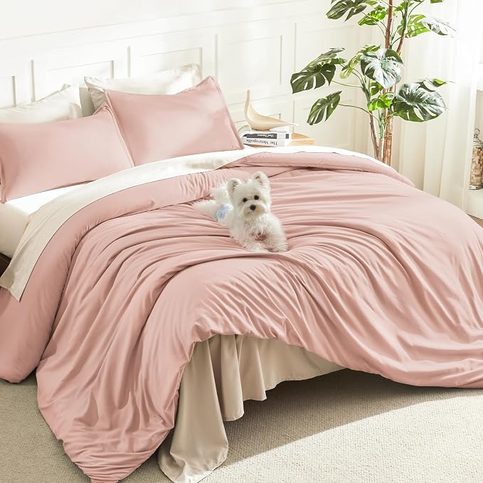 Litanika Pink Twin Comforter Set by Litanika