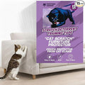 15 Pack Cat Scratch Furniture Protector Tape Sheets, Double-Sided Sticky by PantherArmor