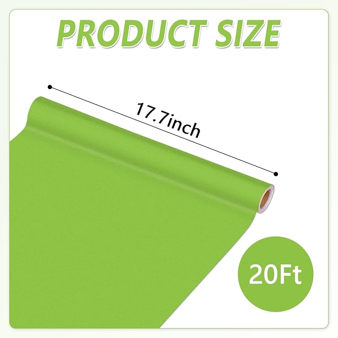 Qyeahkj 17.7in x 20ft Bulletin Board Paper Roll Bulletin Board Background Paper - Image 2
